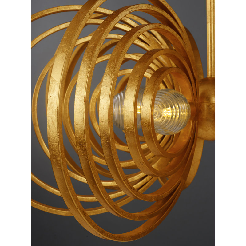 Frequency 9 - Light Chandelier, Gold
