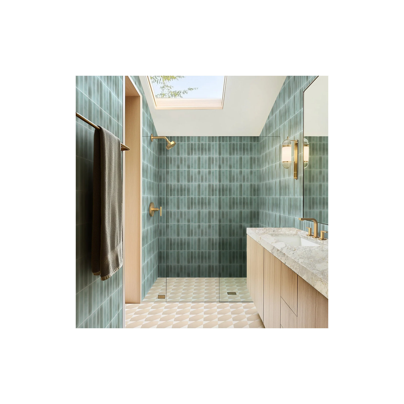 Moxy 2.3" x 9.7" Matte, Menta