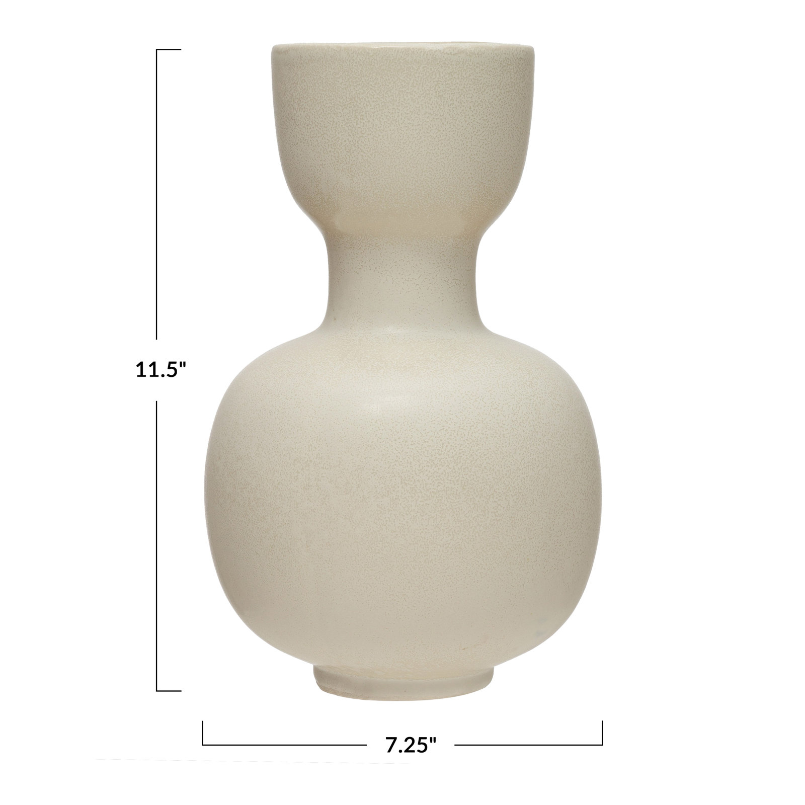 Beira 11.5'' Stoneware Table Vase
