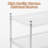 Metal Mesh Cart With Wheels-100842981