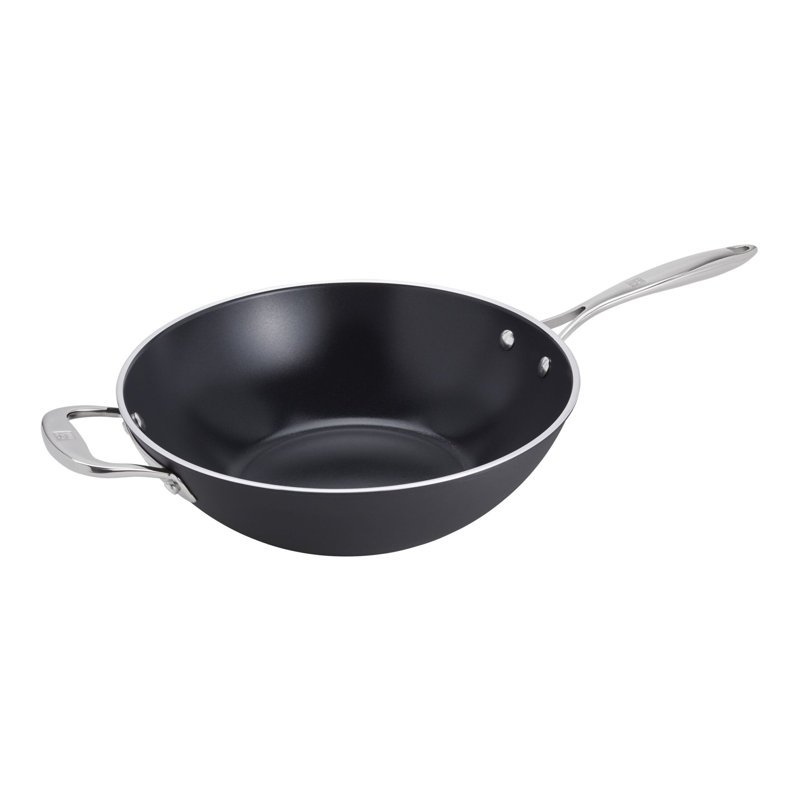 Wok ZWILLING Forte Plus, 30 cm, aluminium, céramique titane
