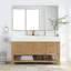 Ensemble de meuble-lavabo simple 60 po Maho avec comptoir en pierre et miroir intégrés Maho
