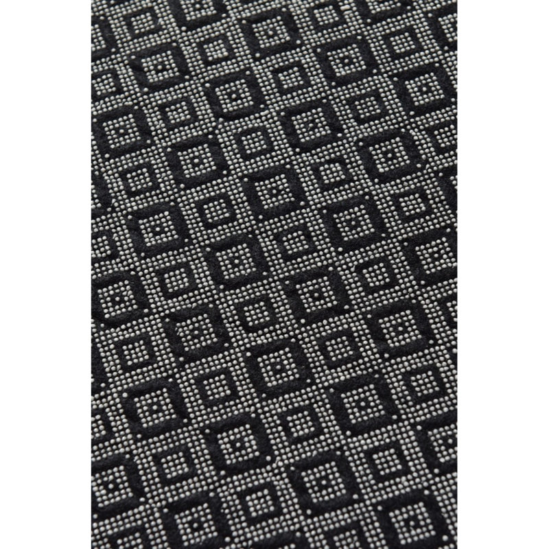 Silk Abstract Indoor Rug, Round 3' 3"