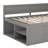 Full Size Daybed With Drawers And Shelves-208721580