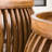Hoxton coffee table set made of solid wood