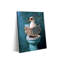 Funny Seagull Toilet Canvas Wall Art Whimsical Seagull Reading Newspaper Bathroom Wall Art Picture Interesting Animal Bathroom Poster Print For WC Toilet Artwork Home Decoration-832913885