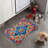 Festive Tiles - 1 Piece Bone Shape Feeding Mat
