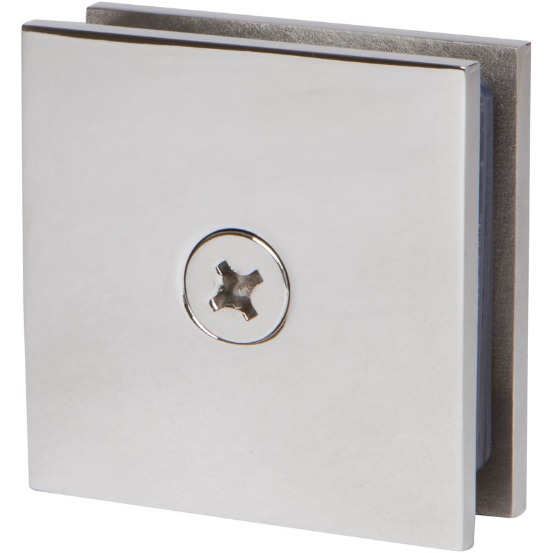 Plaque coup de pied, Chrome poli