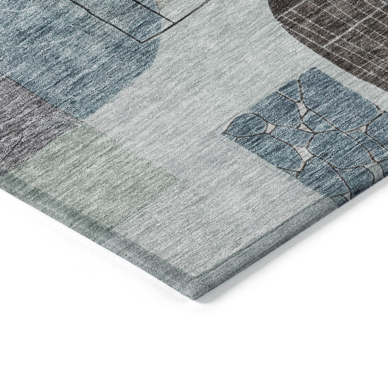 Tapis intérieur / extérieur lavable à la machine Chantille ACN1116, Rectangle 8' x 10'