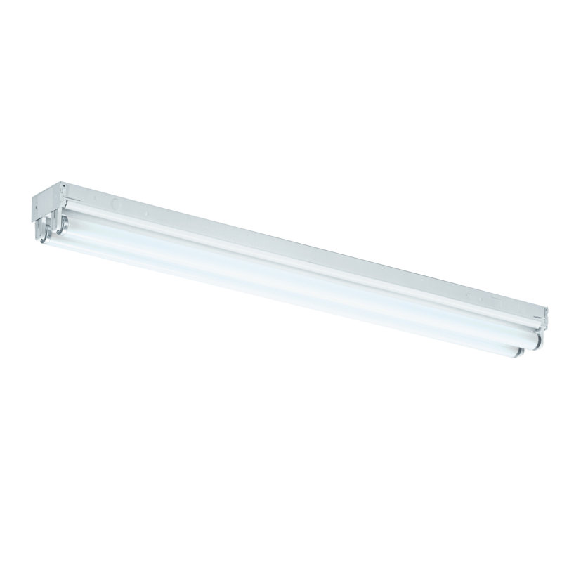 White 36-Inch Fluorescent Incandescent Energy Star Strip Light