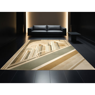 Tapis arc-en-ciel doux moelleux Vega