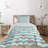 Anchor Coastal Polyester Chevron / Zig Zag Coverlet-41888882