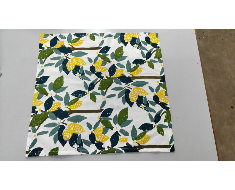 Elyse Cotton Floral Square Napkin
