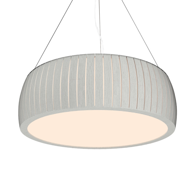 Barril Chandelier, 7.48" H x 23.62" W x 23.62" D, Charcoal, 3