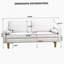 Comfortable Wooden Frame Fabric Sofa for Relaxing and Stylish Living-514693419