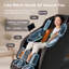 Fauteuil de massage 2026 SL-Track 2026, fauteuil inclinable Zero Gravity avec thermothérapie, massage par compression de l'air, étirement thaïlandais, audio Bluetooth, guidage de la voix et fonction ion négative, brun