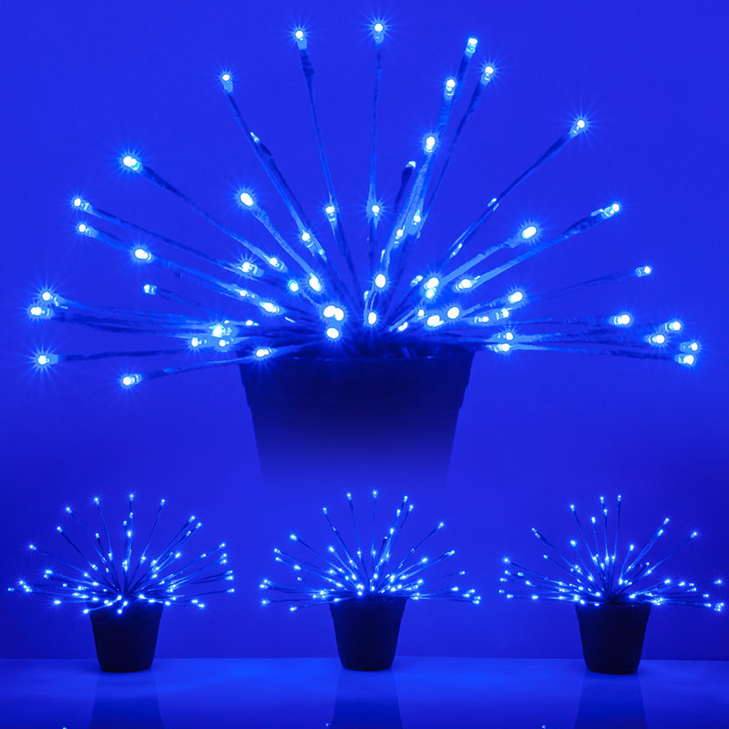 15'' LED Lighted Trees & Branches, Blue