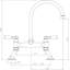 Abode Traditional Bridge Deck Mounted Mixertap-94075856