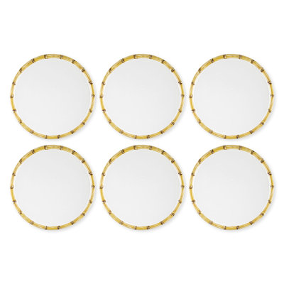 Bamboo, 12" Melamine Plate S6