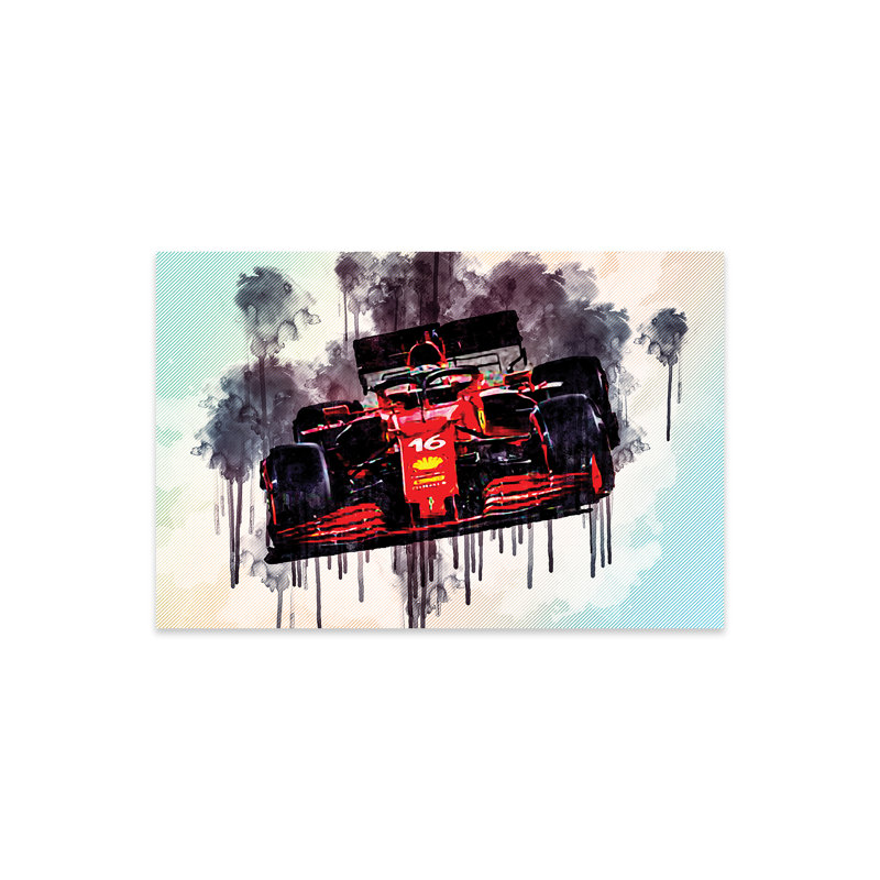 Ferrari Sf21 Charles Leclerc 2021 voitures de Formule 1 par Sissy Angelastro