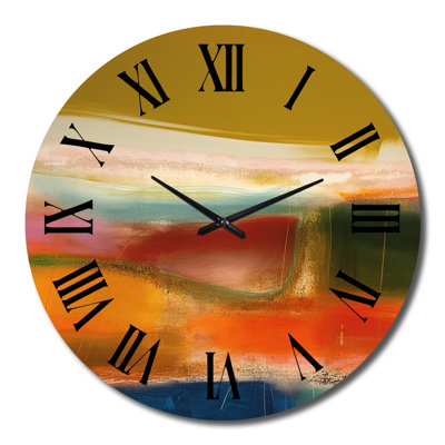 Metal Wall Clock