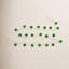 Shiny Metal Jingle Bells Christmas Garland - 7.5' - Green-1577903642
