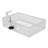 360° Rotatable Under Desk Storage Organizer-125740482