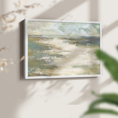 Misty Coast - reproduction encadrée - réarmable