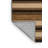 Washable Sandstone Brown Striped Area Rug-987928205