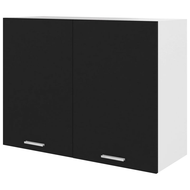 Hanging Cabinet 80X31x60 Cm, Black