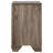 Washed Taupe 2 - Drawer Nightstand, Classic Shape, Structure, Dual Drawers For Bedroom Convenience, 23.5 Inches Wide And 16.5 Deep Rectangular Style, Build, Ideal Use,