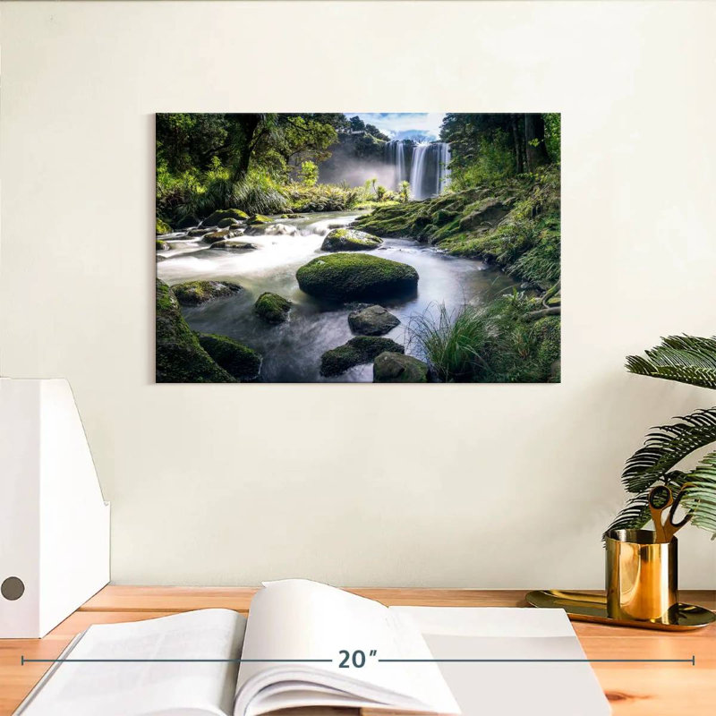 Waterfall In Forest