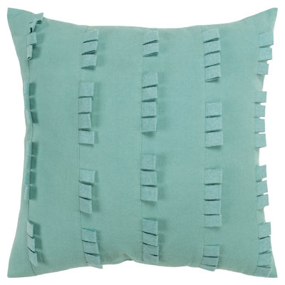 Housse de coussin en coton carrée/insert