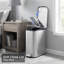 Poubelle compacte 3,2 gallons avec couvercle visible-131366638-131366639