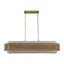 5-light Natural Rattan Kitchen Island Chandelier