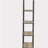 Antique Oak and Sandy Grey 5-tier Bookcase-1289731537