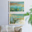 Grassy Beach - Ensemble de 2 peintures sur toile encadrées-302925810-302925815