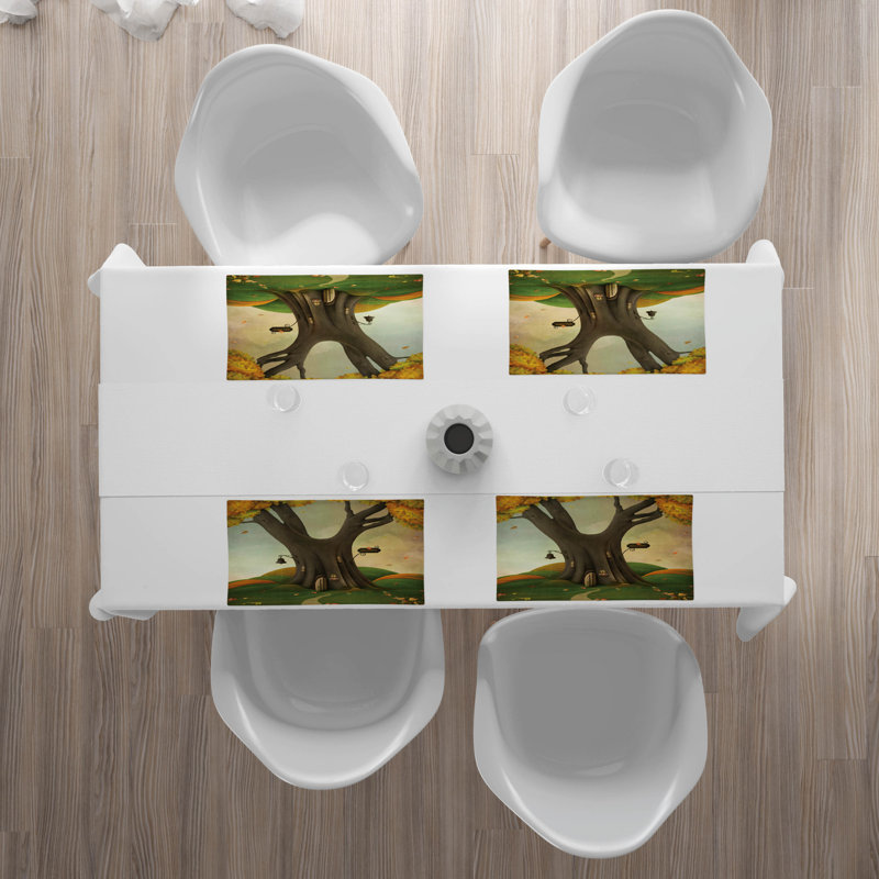 Polyester Patterned Rectangle Placemat