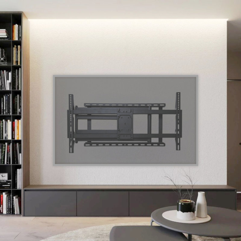 TV Wall Mount Bracket 40-120 Inch TV with Rotation and Tilt Functions Full-motion TV Wall Mount
