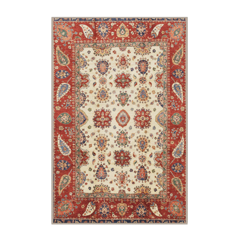 Tapis abstrait moderne 3716, Rectangle de 2 pi x 3 pi
