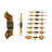 8-Piece: Double Sided Measuring Spoons Set