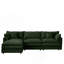 Modular Sectional Sofa With Movable Ottoman, DIY Configurable L-Shaped Couch For Living Room, Cloud-Like Comfort And Chenille Upholstery.-1669987369
