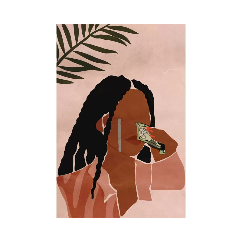 Wipin' Tears by Domonique Brown - Print on Canvas, Wrapped Canvas, 20.32 cm H x 30.48 cm W