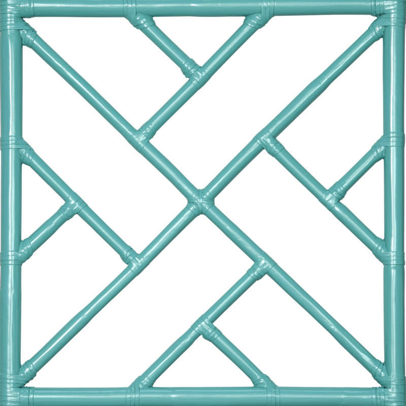 Alden Open-Frame Headboard, Turquoise, Queen