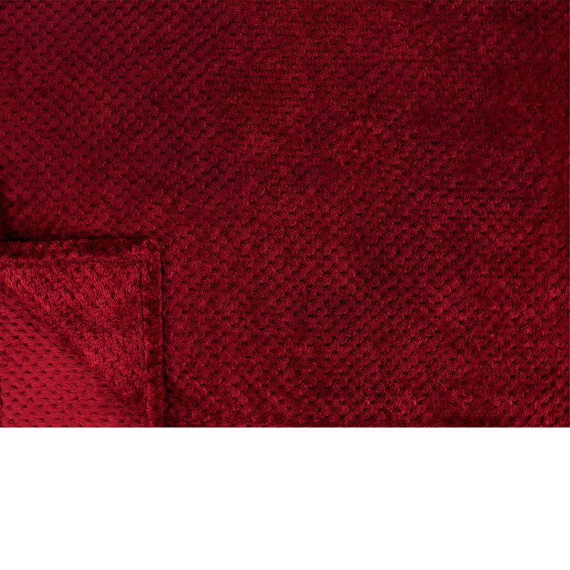  Couverture légère Premium, 60 po x 80 po, Rouge