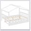 Wooden House Bed With Trundle-53477948