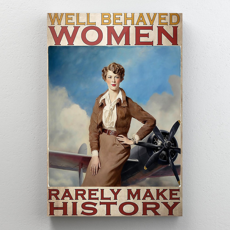 Carinda Well Behaved Women, impression sur toile, H 36 po x l 24 po x P 1,25 po