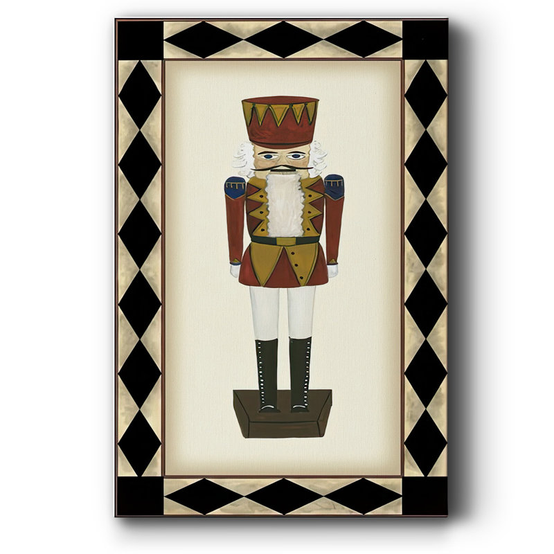 " Nutcracker ", 18" H x 12" W 1.5" D
