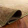 Oushak Nubl Oriental Hand-Knotted Wool Green/Beige Area Rug
