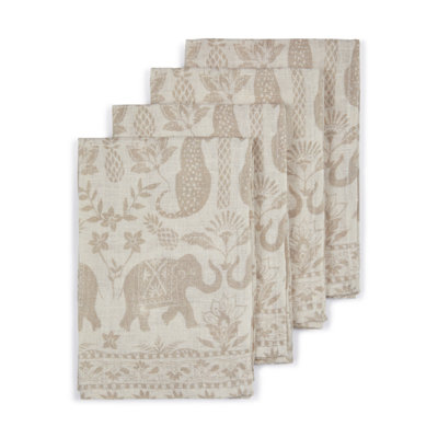 Ensemble de 4 serviettes Garden of Eden